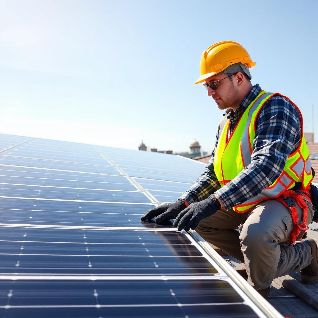 Solar Panel Installation Work in Aurangabad